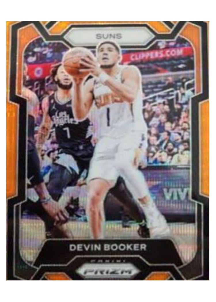 2023-24 Panini Prizm Base Set Devin Booker #58 card