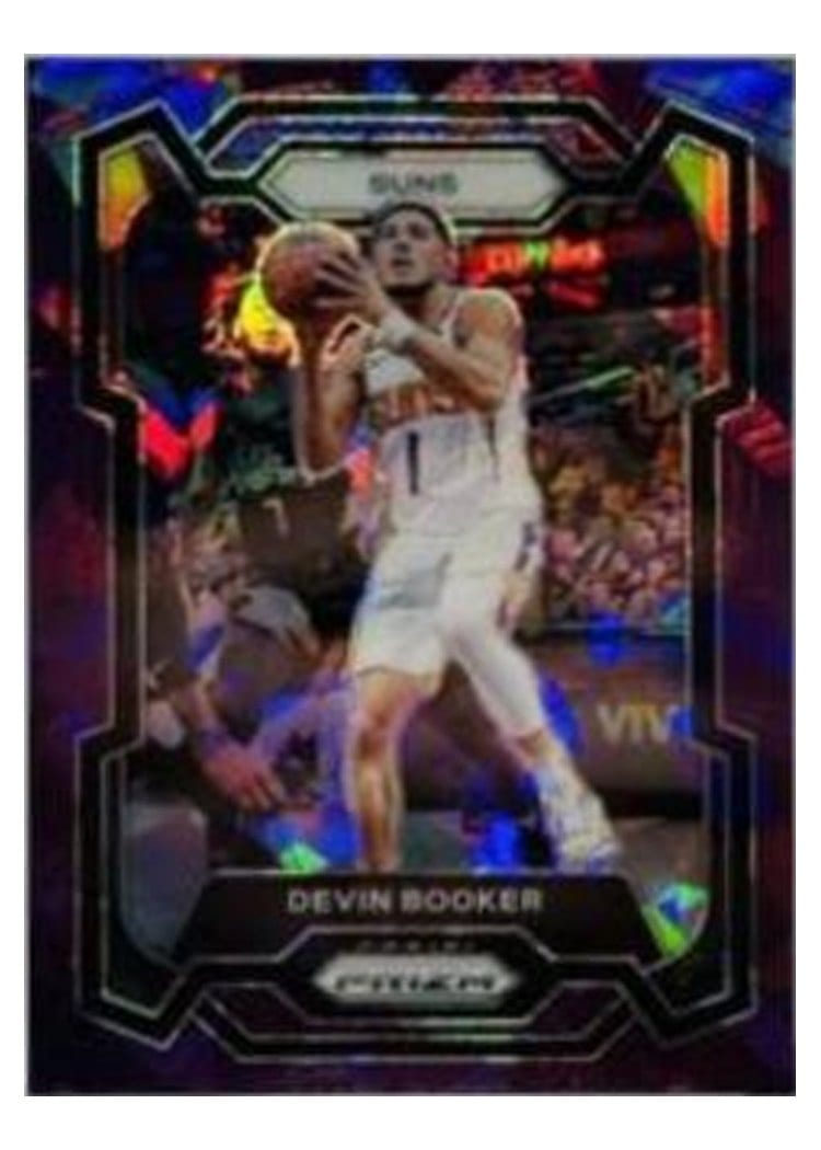 2023-24 Panini Prizm Base Set Devin Booker #58 card