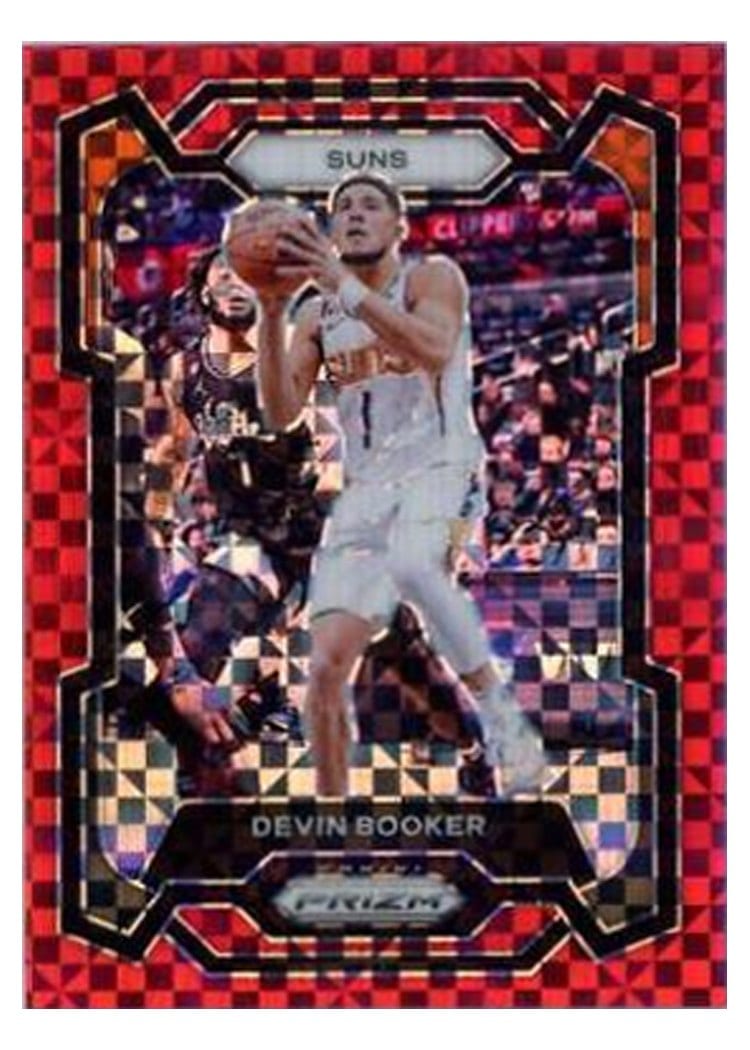 2023-24 Panini Prizm Base Set Devin Booker #58 card