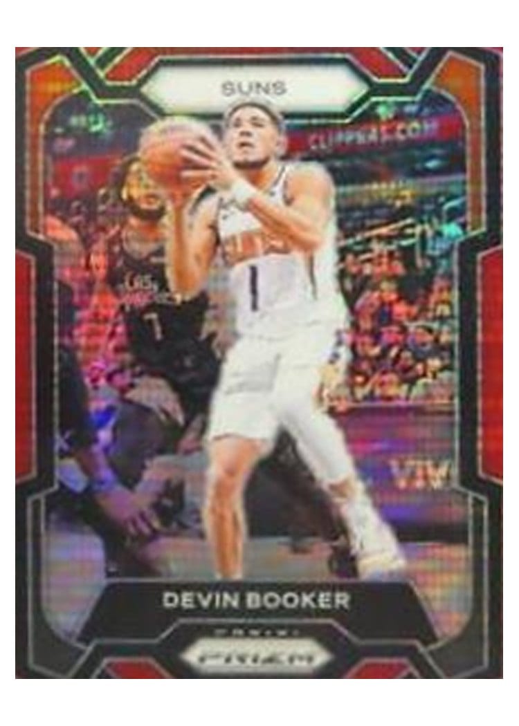 2023-24 Panini Prizm Base Set Devin Booker #58 card