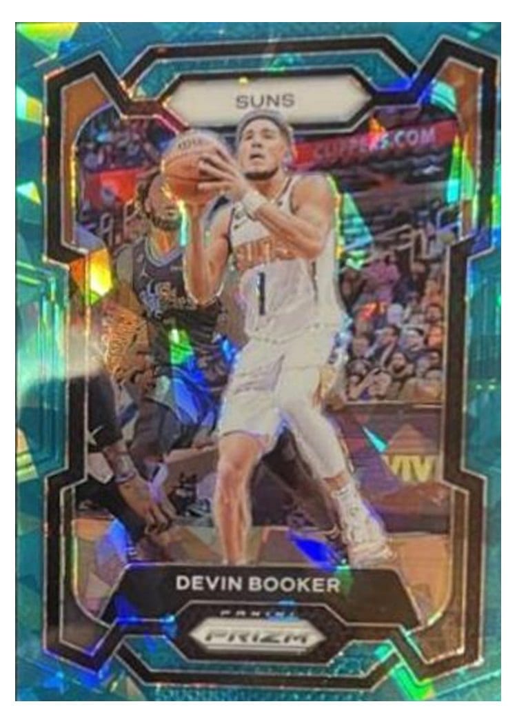 2023-24 Panini Prizm Base Set Devin Booker #58 card