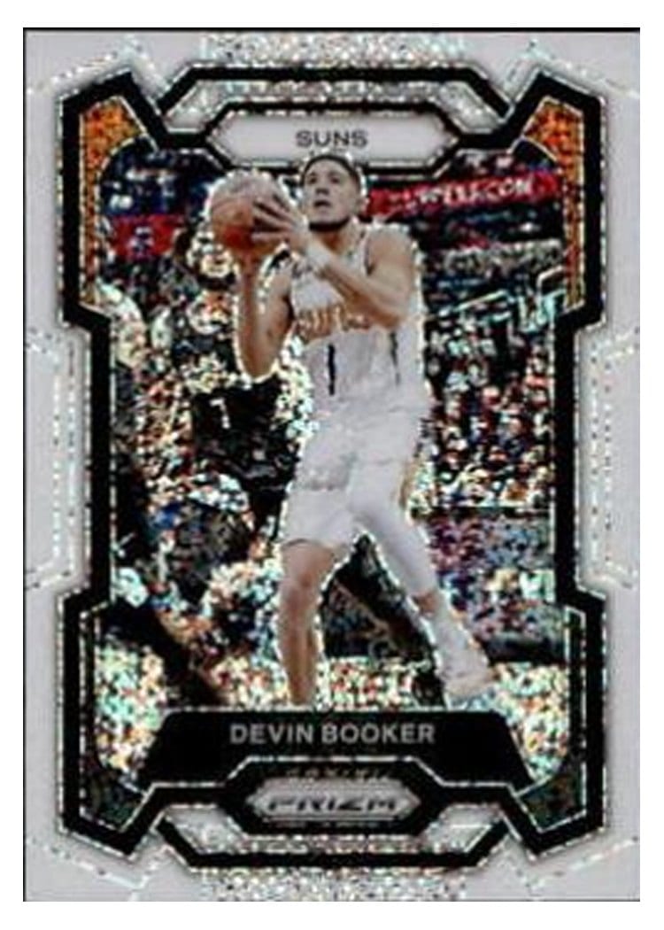 2023-24 Panini Prizm Base Set Devin Booker #58 card