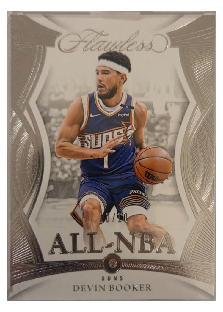2024-25 Panini Flawless Base Gems Devin Booker #191 card