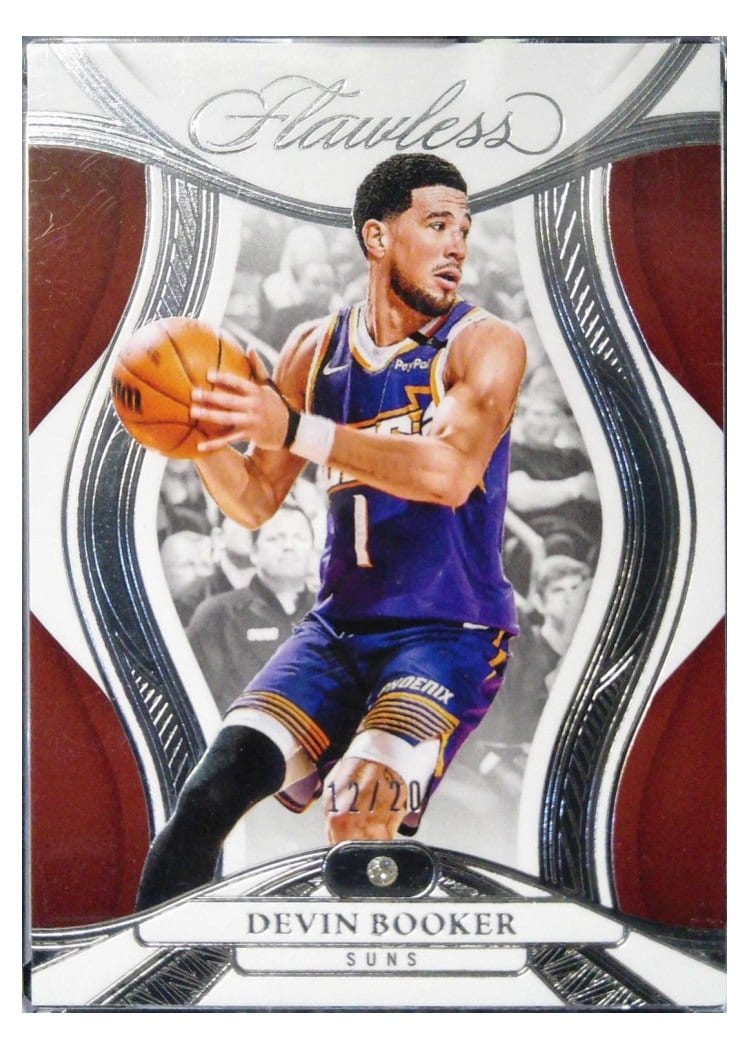 2024-25 Panini Flawless Base Gems Devin Booker #32 card