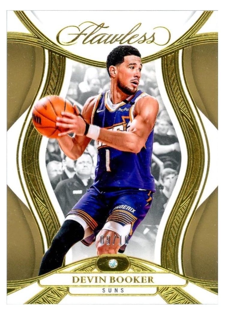 2024-25 Panini Flawless Base Gems Devin Booker #32 card