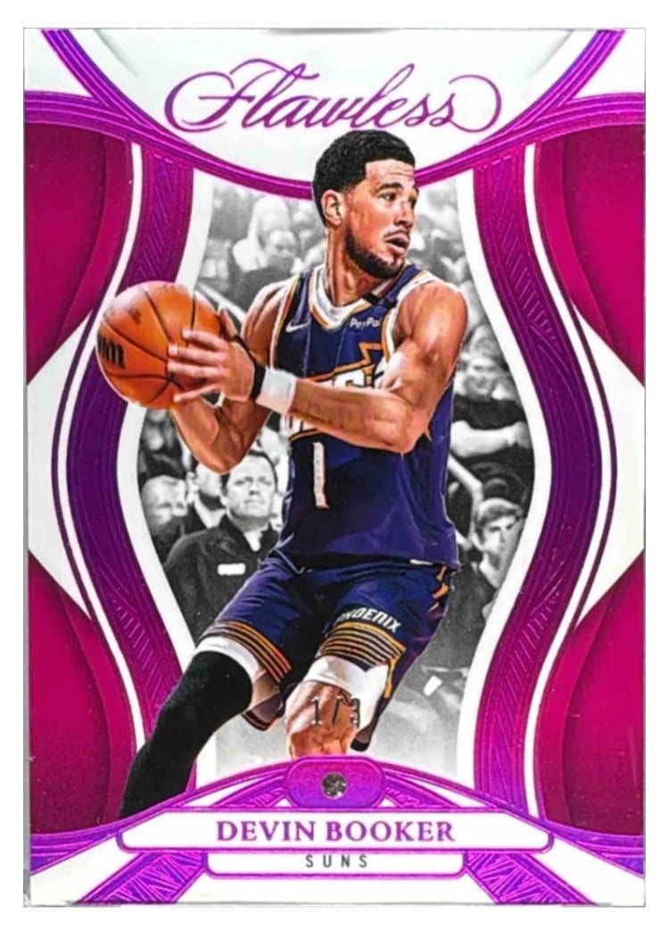 2024-25 Panini Flawless Base Gems Devin Booker #32 card
