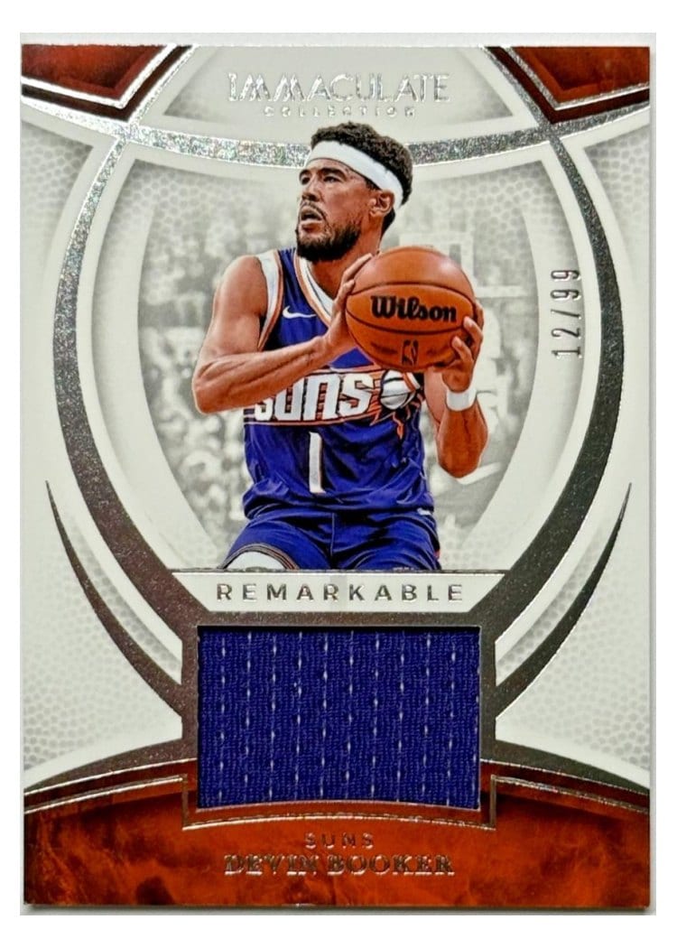 2024-25 Panini Immaculate Collection Remarkable Jerseys Set Devin Booker #11 card
