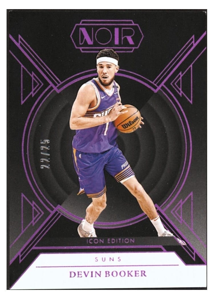 2024-25 Panini Noir Base Set Devin Booker #83 card