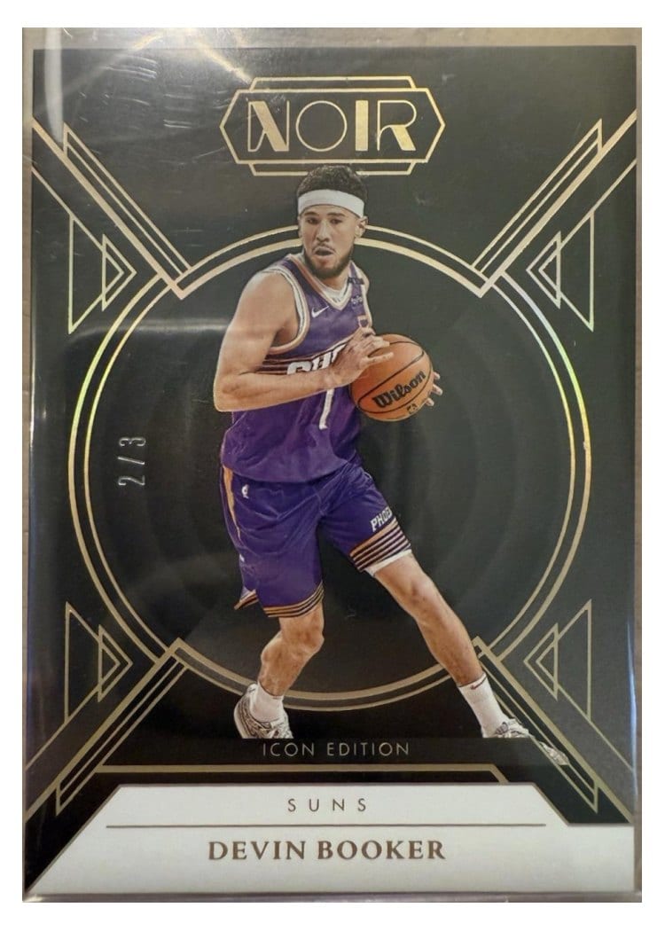 2024-25 Panini Noir Base Set Devin Booker #83 card