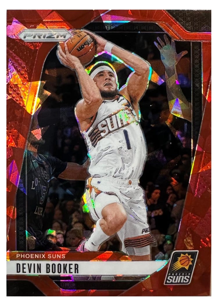 2024-25 Panini Prizm Base Set Devin Booker #8 card