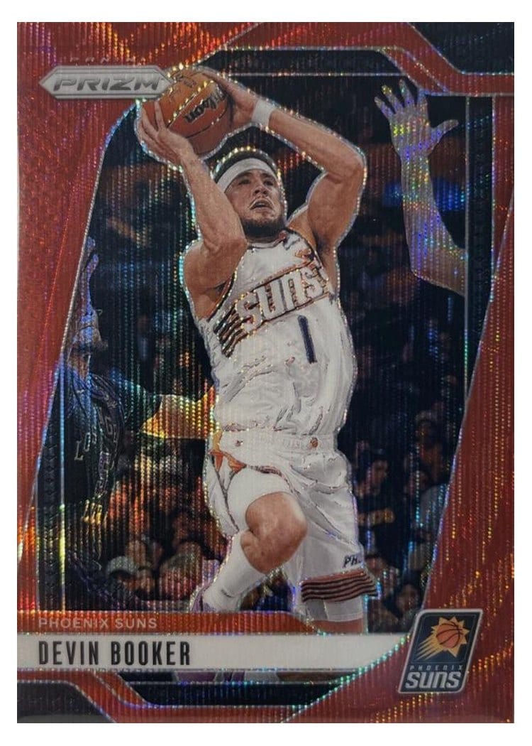 2024-25 Panini Prizm Base Set Devin Booker #8 card