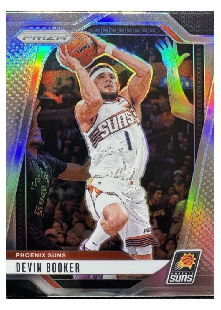 2024-25 Panini Prizm Base Set Devin Booker #8 card