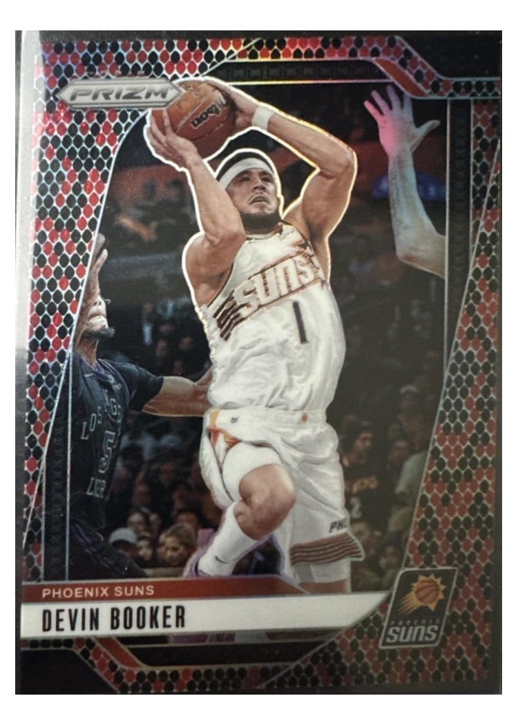 2024-25 Panini Prizm Base Set Devin Booker #8 card