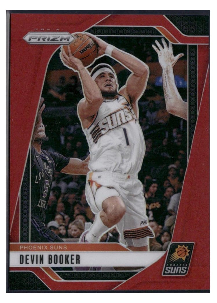 2024-25 Panini Prizm Base Set Devin Booker #8 card