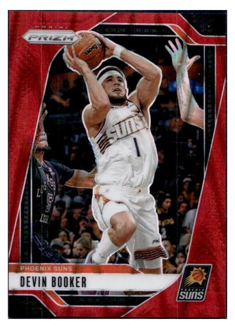 2024-25 Panini Prizm Base Set Devin Booker #8 card