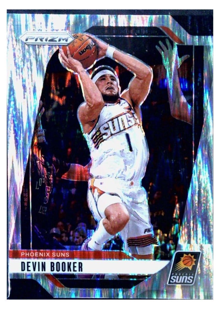 2024-25 Panini Prizm Base Set Devin Booker #8 card