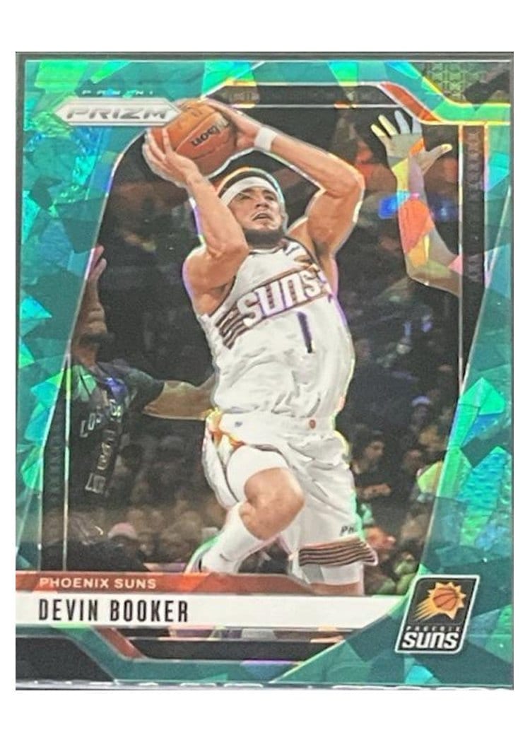 2024-25 Panini Prizm Base Set Devin Booker #8 card