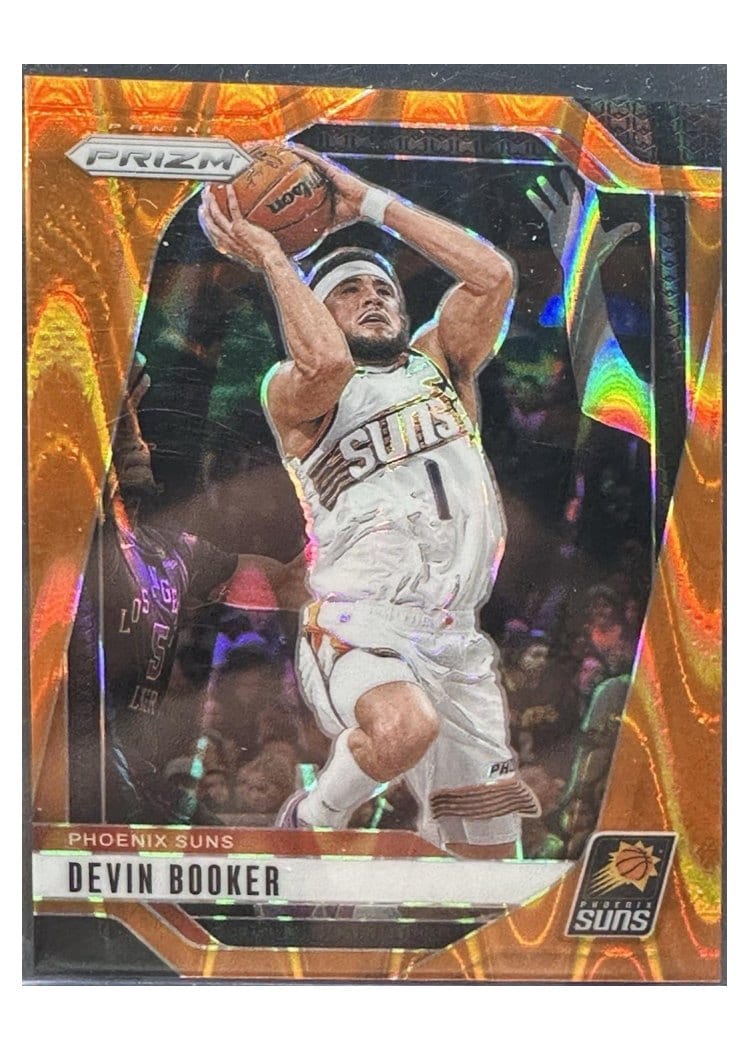 2024-25 Panini Prizm Base Set Devin Booker #8 card