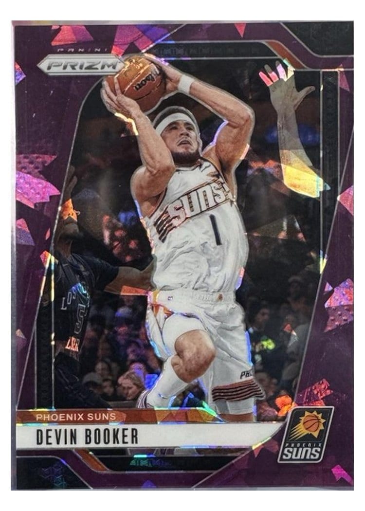 2024-25 Panini Prizm Base Set Devin Booker #8 card
