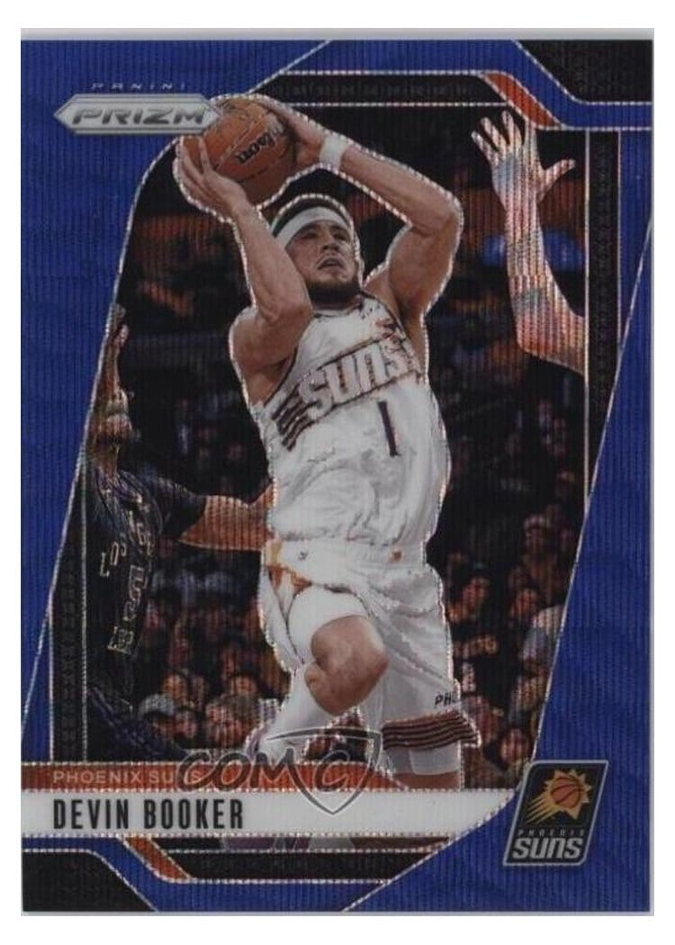 2024-25 Panini Prizm Base Set Devin Booker #8 card