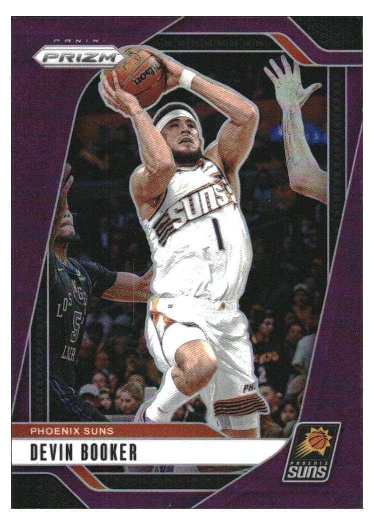 2024-25 Panini Prizm Base Set Devin Booker #8 card