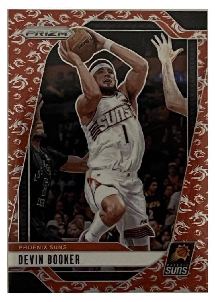 2024-25 Panini Prizm Base Set Devin Booker #8 card