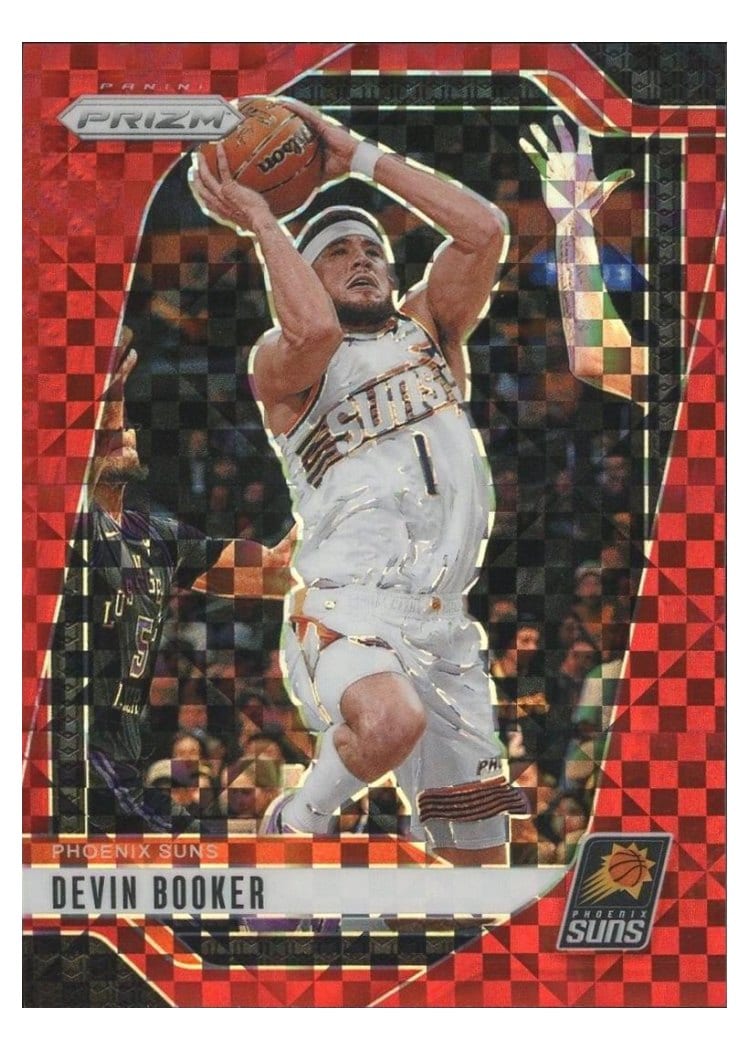 2024-25 Panini Prizm Base Set Devin Booker #8 card