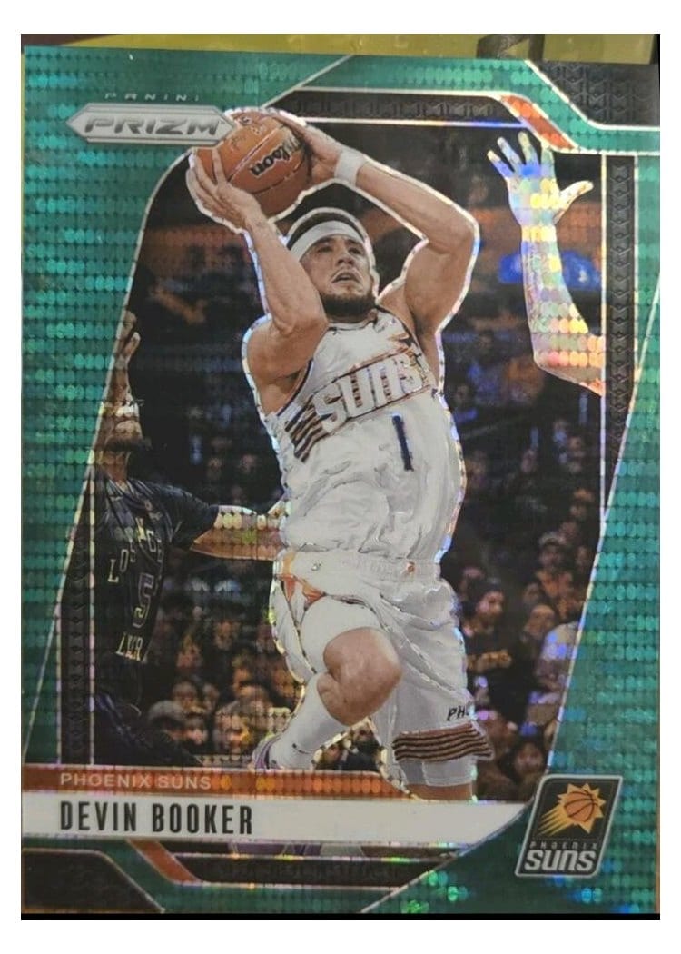 2024-25 Panini Prizm Base Set Devin Booker #8 card