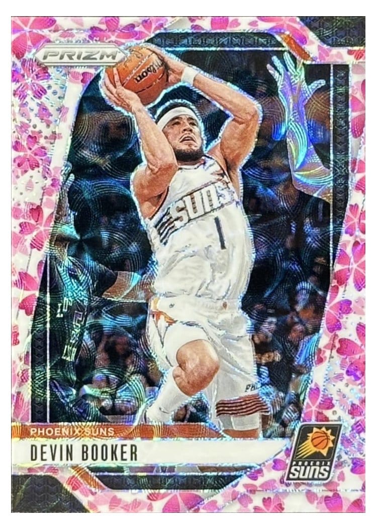 2024-25 Panini Prizm Base Set Devin Booker #8 card