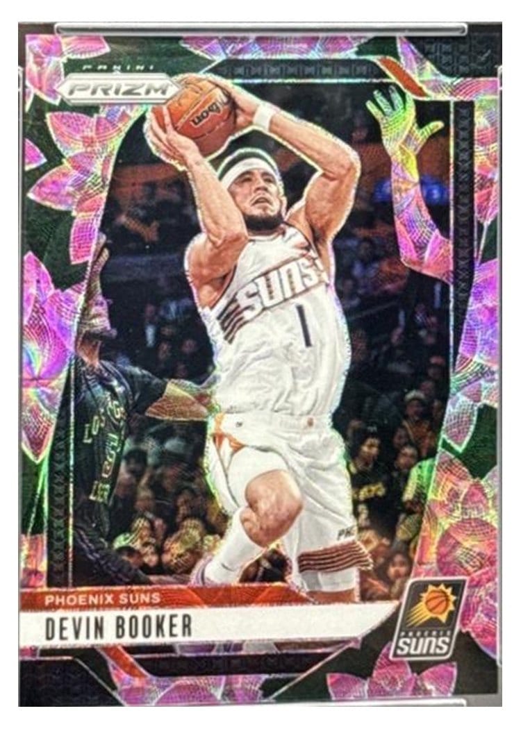 2024-25 Panini Prizm Base Set Devin Booker #8 card