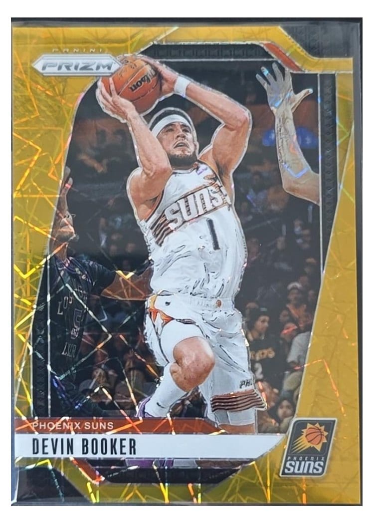 2024-25 Panini Prizm Base Set Devin Booker #8 card