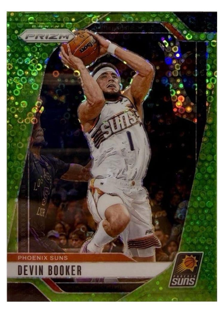 2024-25 Panini Prizm Base Set Devin Booker #8 card