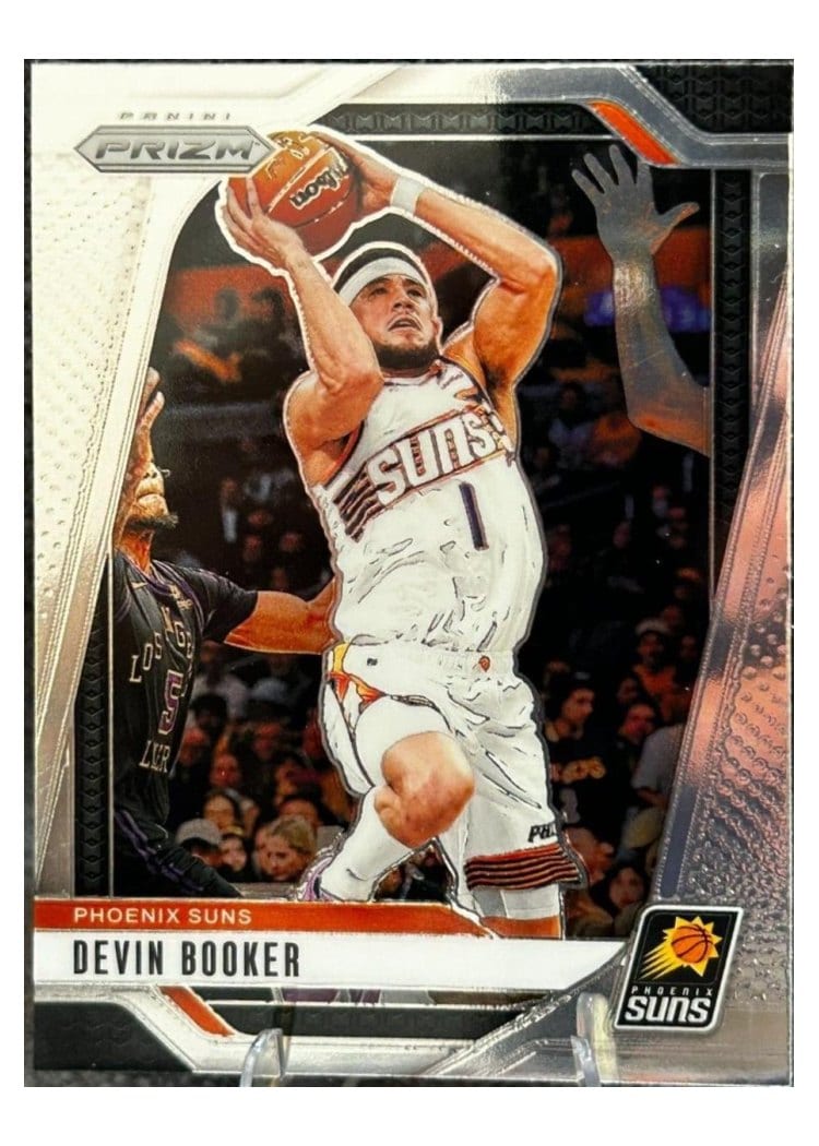 2024-25 Panini Prizm Base Set Devin Booker #8 card