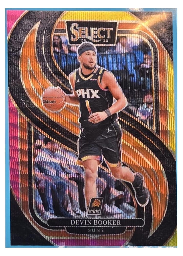 2024-25 Panini Select Base Set Devin Booker #139 card