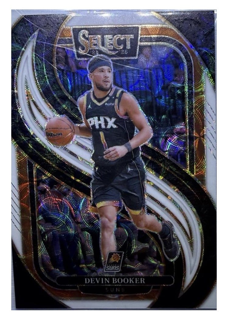 2024-25 Panini Select Base Set Devin Booker #139 card