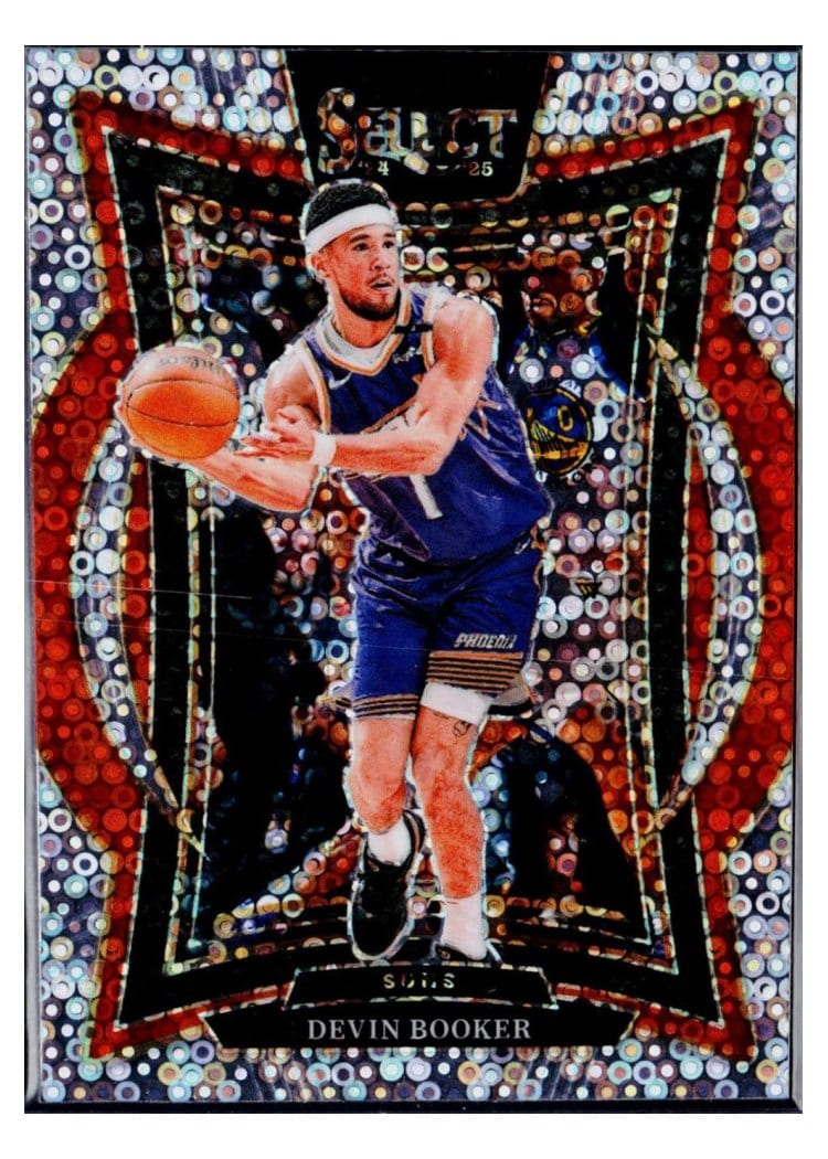 2024-25 Panini Select Base Set Devin Booker #16 card