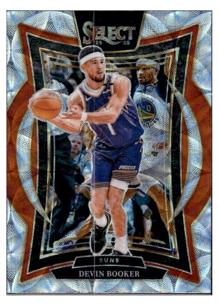 2024-25 Panini Select Base Set Devin Booker #16 card