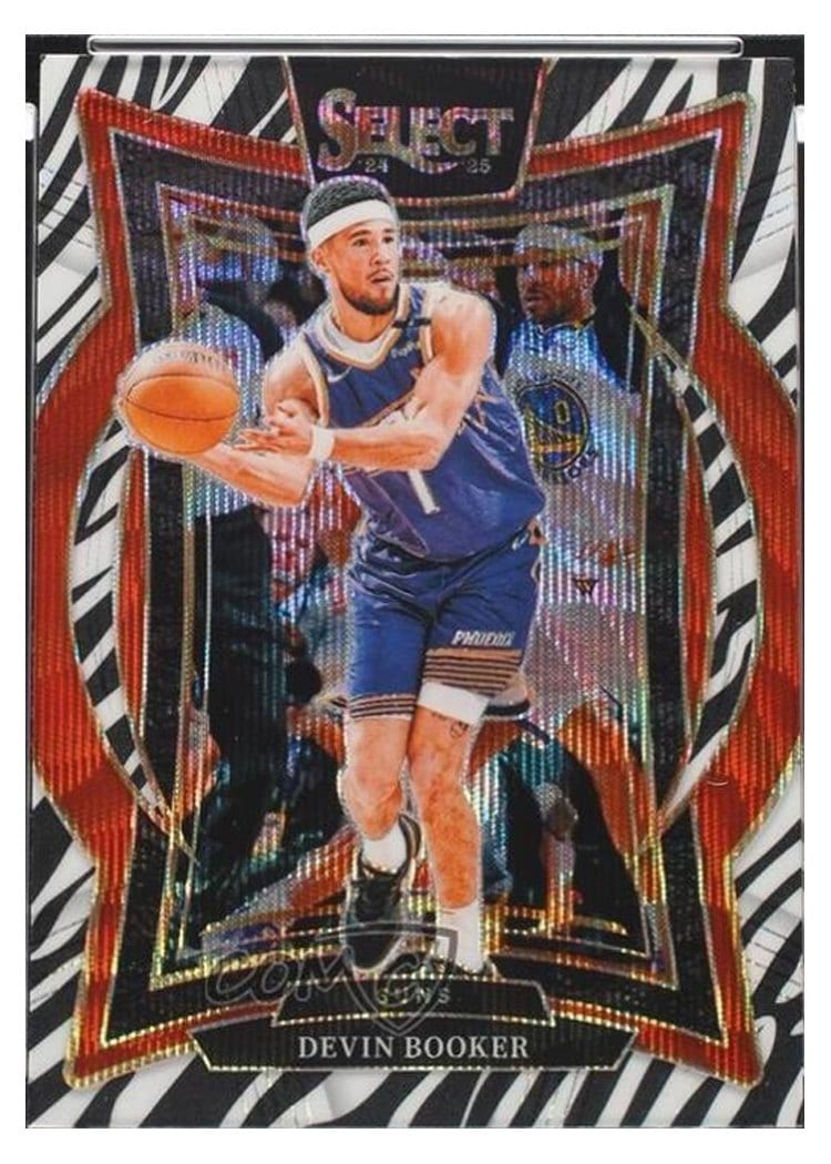 2024-25 Panini Select Base Set Devin Booker #16 card