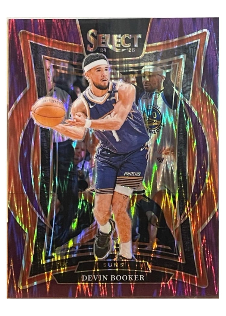 2024-25 Panini Select Base Set Devin Booker #16 card