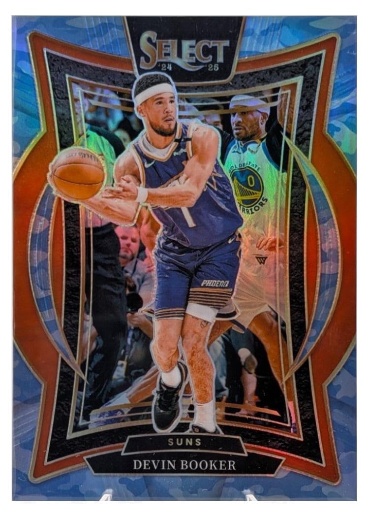2024-25 Panini Select Base Set Devin Booker #16 card