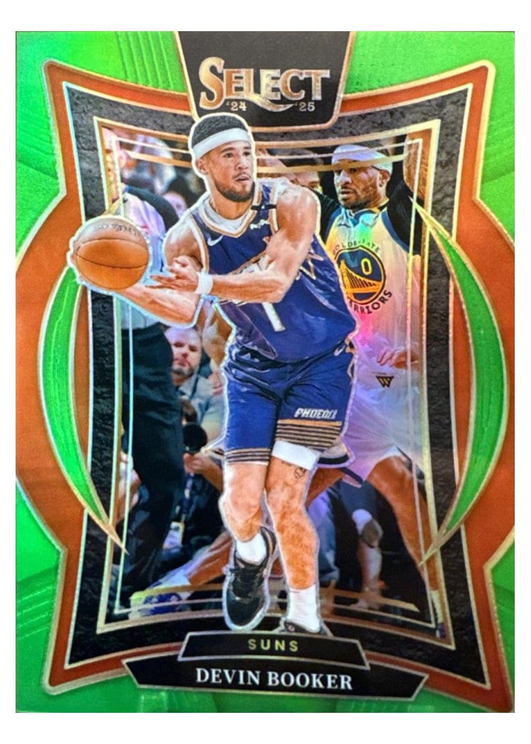 2024-25 Panini Select Base Set Devin Booker #16 card