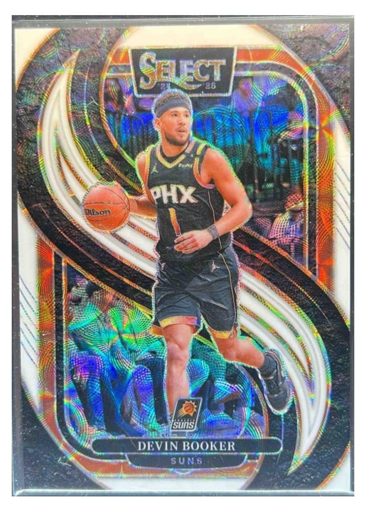 2024-25 Panini Select Base Set Devin Booker #16 card
