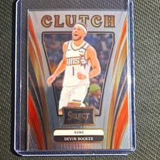 2024-25 Panini Select Clutch Devin Booker #21 card