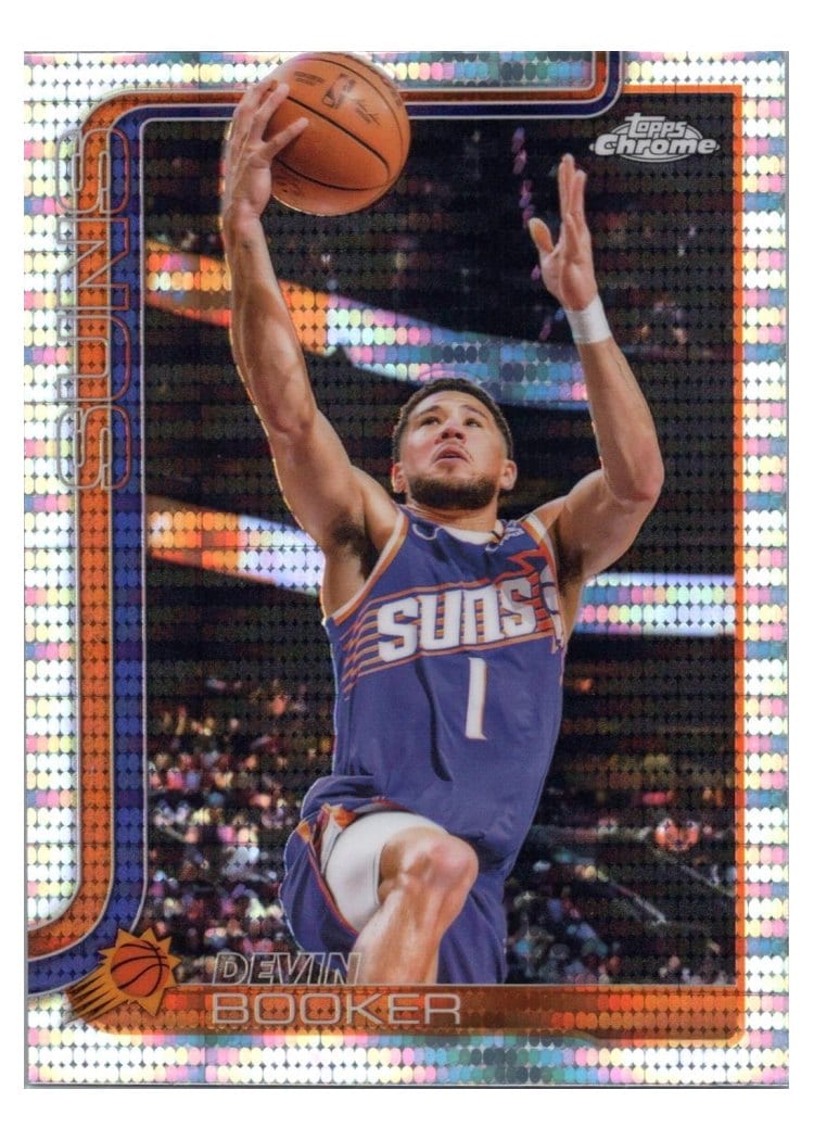 2025 Topps Chrome Devin Booker #195 card
