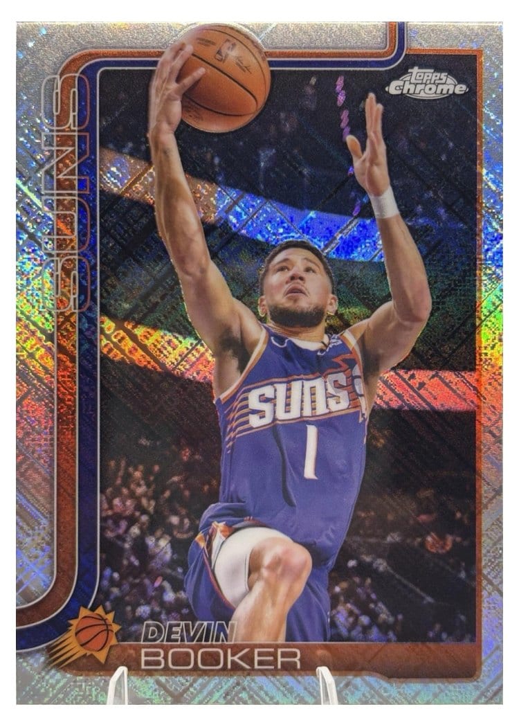 2025 Topps Chrome Devin Booker #195 card