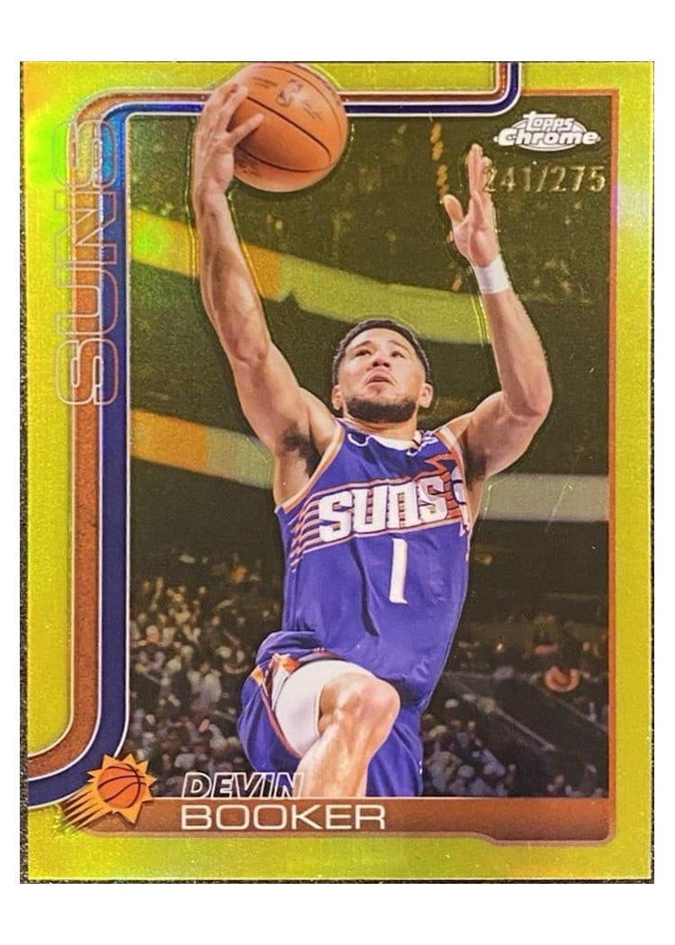 2025 Topps Chrome Devin Booker #195 card
