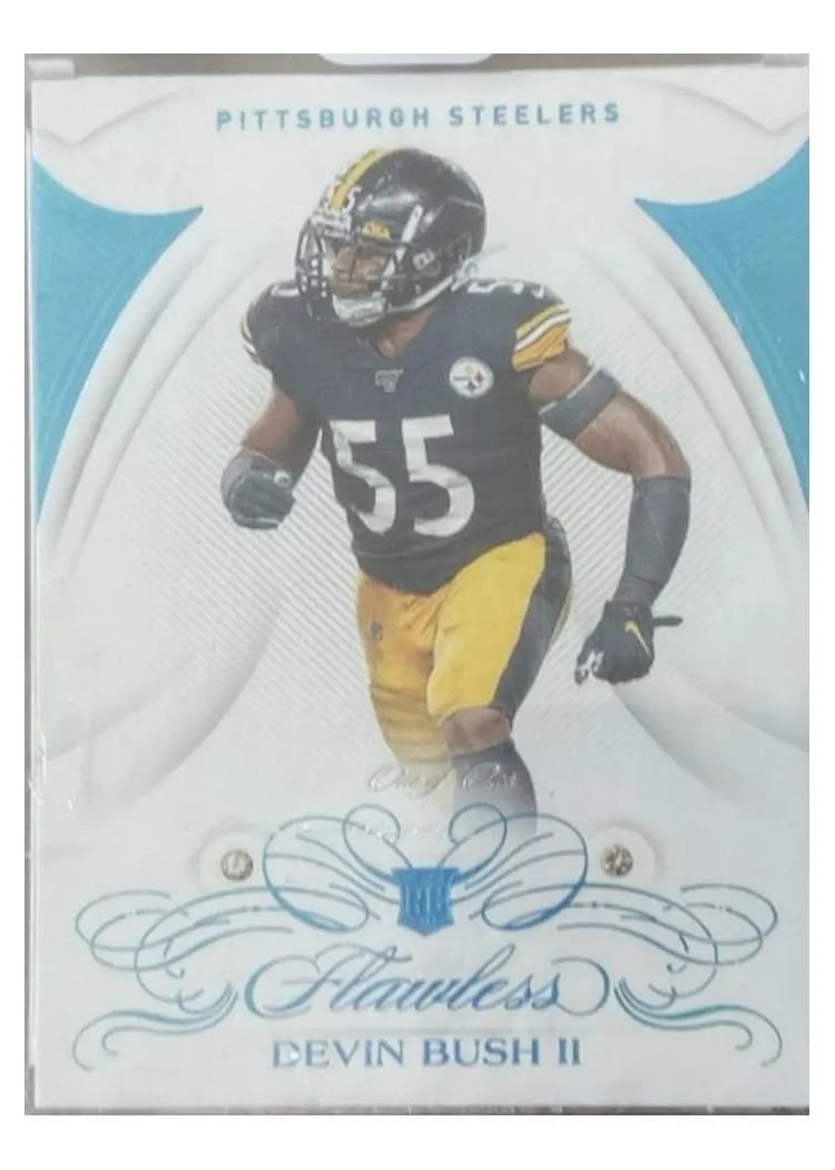 2019 Panini Flawless Base Ruby Devin Bush II #108 card
