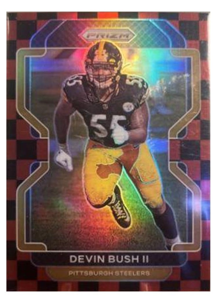 2021 Panini Prizm Base Set Devin Bush II #257 card