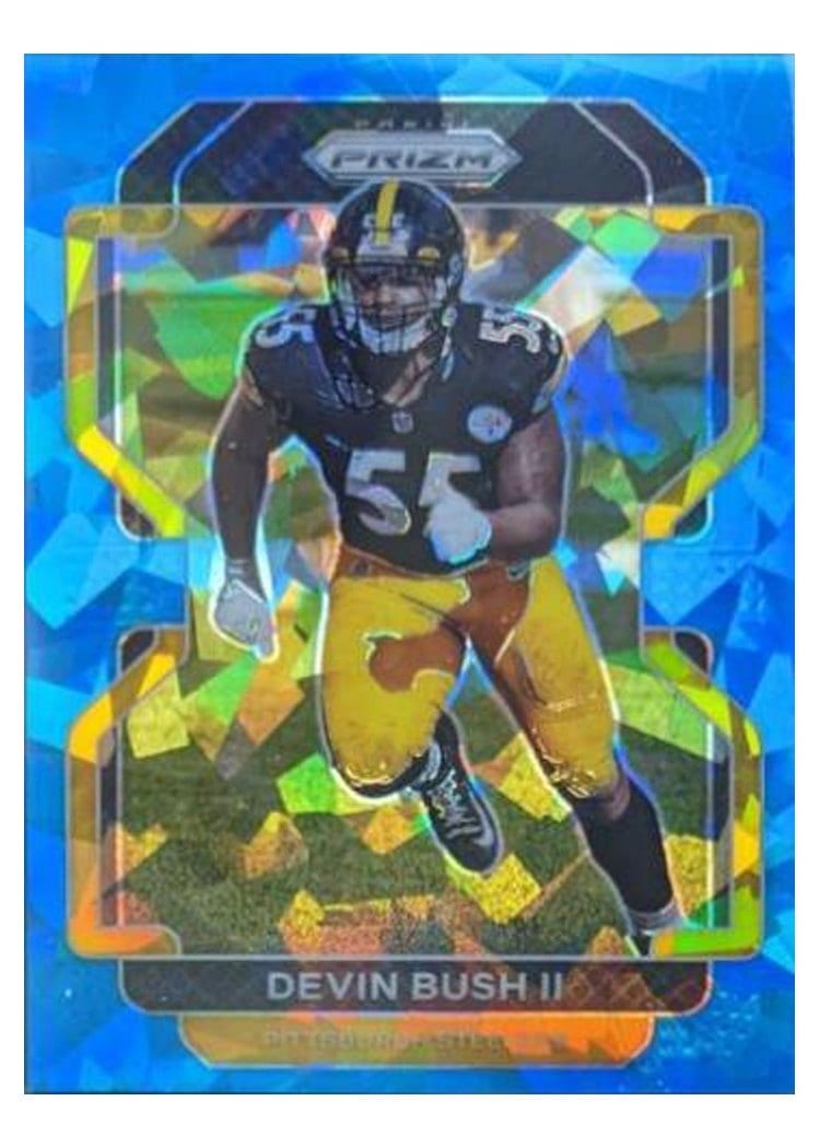 2021 Panini Prizm Base Set Devin Bush II #257 card
