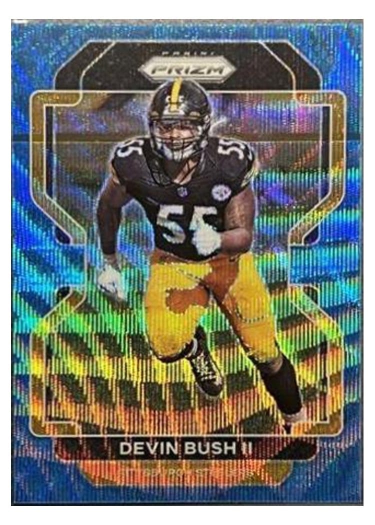 2021 Panini Prizm Base Set Devin Bush II #257 card